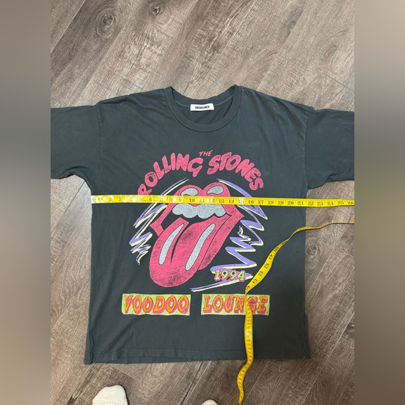 DAYDREAMER - ROLLING STONES VOODOO LOUNGE TEE - VINTAGE BLACK - XS - Picture 5 of 12